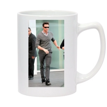 Hugh Jackman 14oz White Statesman Mug