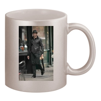 Hugh Jackman 11oz Metallic Silver Mug