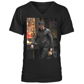 Hugh Jackman Men's V-Neck T-Shirt