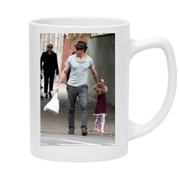 Hugh Jackman 14oz White Statesman Mug