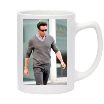 Hugh Jackman 14oz White Statesman Mug