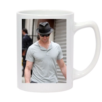 Hugh Jackman 14oz White Statesman Mug