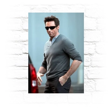 Hugh Jackman Metal Wall Art