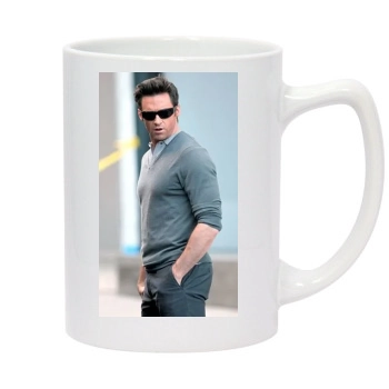 Hugh Jackman 14oz White Statesman Mug