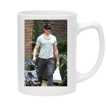 Hugh Jackman 14oz White Statesman Mug