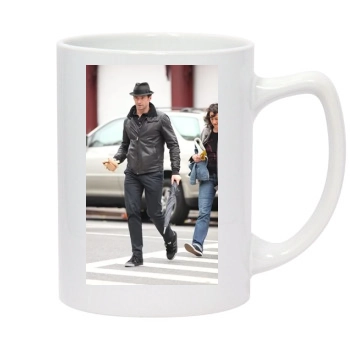 Hugh Jackman 14oz White Statesman Mug