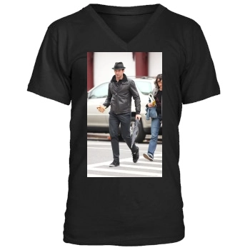 Hugh Jackman Men's V-Neck T-Shirt