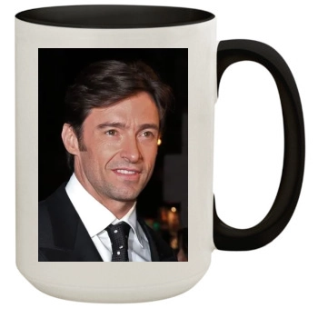 Hugh Jackman 15oz Colored Inner & Handle Mug