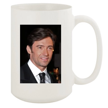 Hugh Jackman 15oz White Mug