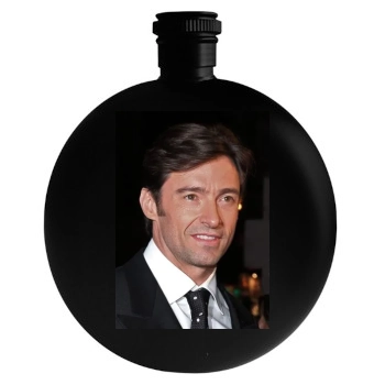 Hugh Jackman Round Flask