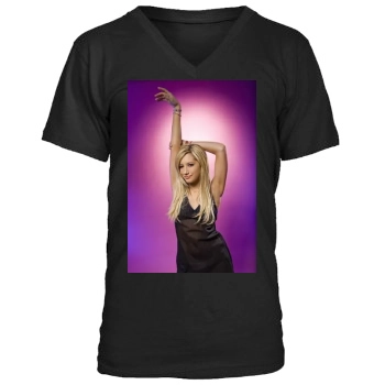 Ashley Tisdale Men's V-Neck T-Shirt