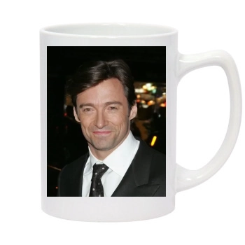 Hugh Jackman 14oz White Statesman Mug