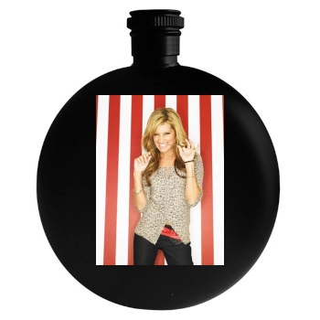 Ashley Tisdale Round Flask