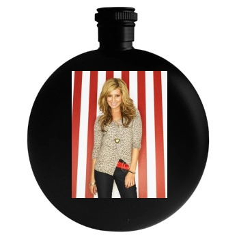 Ashley Tisdale Round Flask