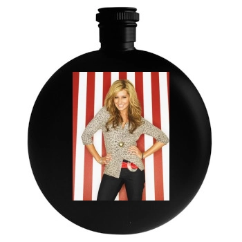 Ashley Tisdale Round Flask