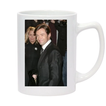 Hugh Jackman 14oz White Statesman Mug