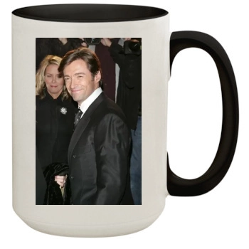 Hugh Jackman 15oz Colored Inner & Handle Mug