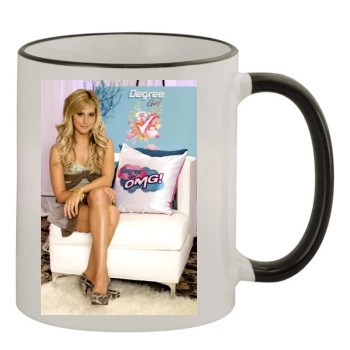 Ashley Tisdale 11oz Colored Rim & Handle Mug