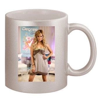 Ashley Tisdale 11oz Metallic Silver Mug