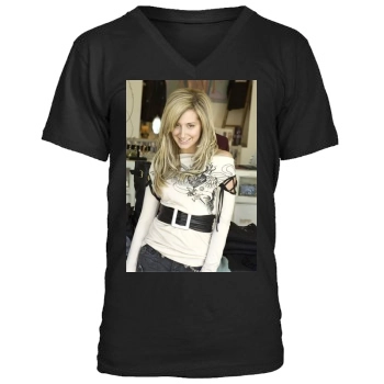 Ashley Tisdale Men's V-Neck T-Shirt