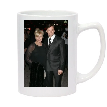 Hugh Jackman 14oz White Statesman Mug