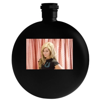 Ashley Tisdale Round Flask