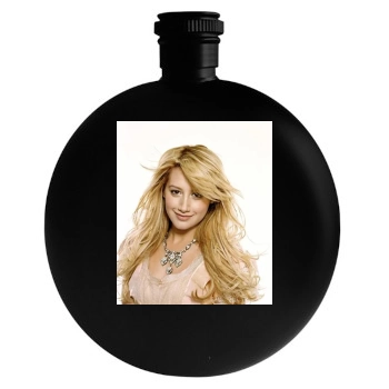 Ashley Tisdale Round Flask