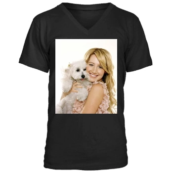 Ashley Tisdale Men's V-Neck T-Shirt