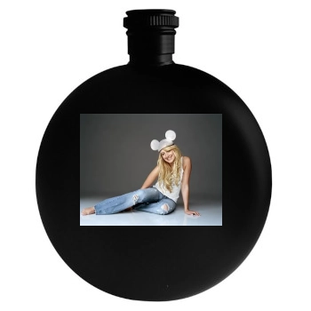 Ashley Tisdale Round Flask