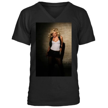 Ashley Tisdale Men's V-Neck T-Shirt