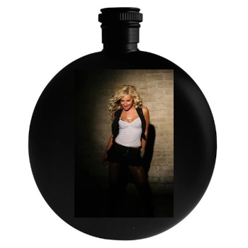 Ashley Tisdale Round Flask