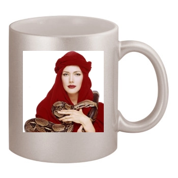 Hunter Tylo 11oz Metallic Silver Mug