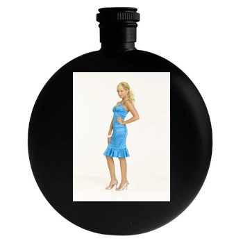 Ashley Tisdale Round Flask