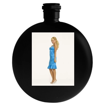 Ashley Tisdale Round Flask