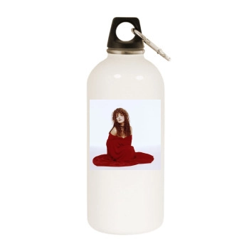 Hunter Tylo White Water Bottle With Carabiner