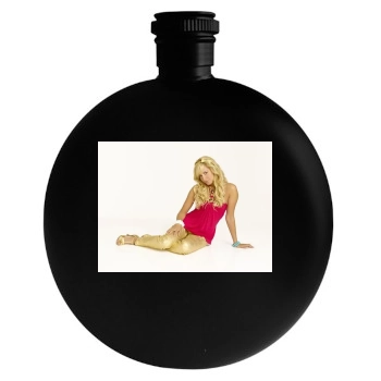 Ashley Tisdale Round Flask