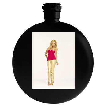 Ashley Tisdale Round Flask