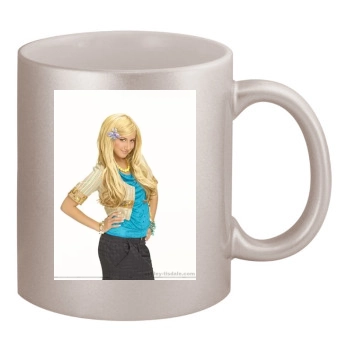 Ashley Tisdale 11oz Metallic Silver Mug