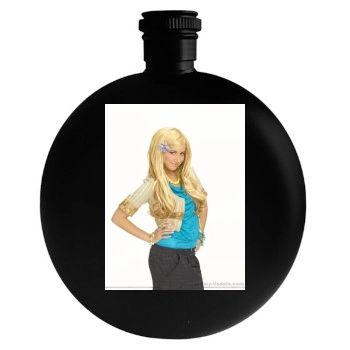 Ashley Tisdale Round Flask