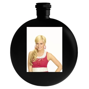 Ashley Tisdale Round Flask