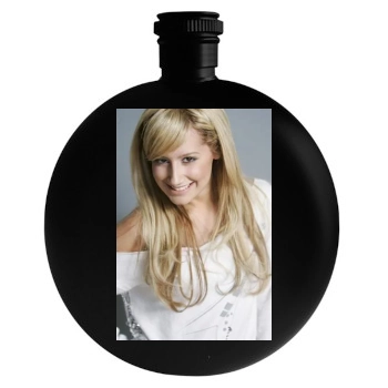 Ashley Tisdale Round Flask