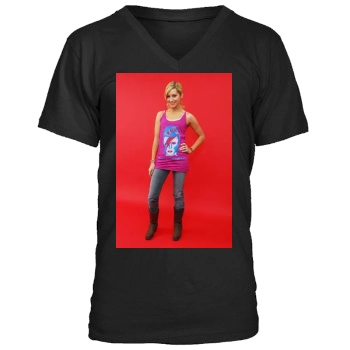 Ashley Tisdale Men's V-Neck T-Shirt