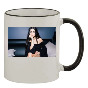 Selena Gomez 11oz Colored Rim & Handle Mug