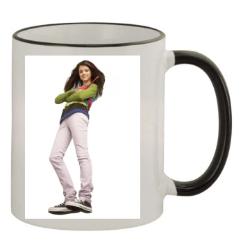 Selena Gomez 11oz Colored Rim & Handle Mug