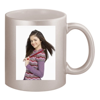 Selena Gomez 11oz Metallic Silver Mug