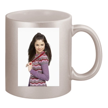 Selena Gomez 11oz Metallic Silver Mug