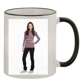 Selena Gomez 11oz Colored Rim & Handle Mug