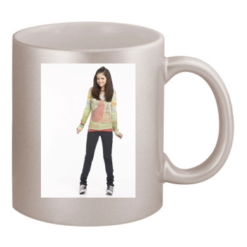 Selena Gomez 11oz Metallic Silver Mug