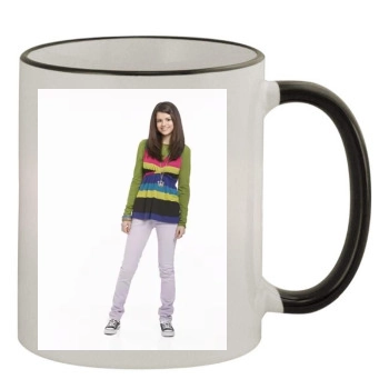 Selena Gomez 11oz Colored Rim & Handle Mug