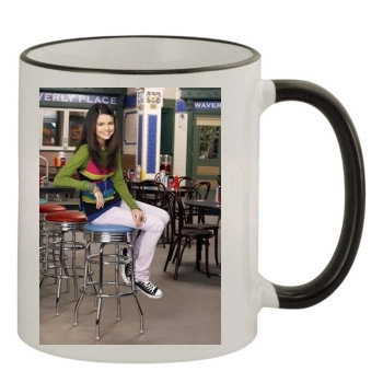 Selena Gomez 11oz Colored Rim & Handle Mug